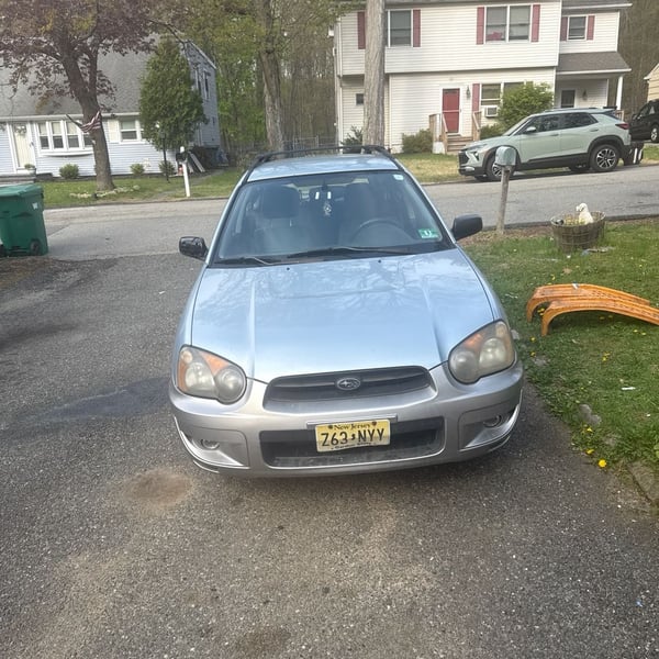 2004-2005 Subaru Impreza Wagon Silver