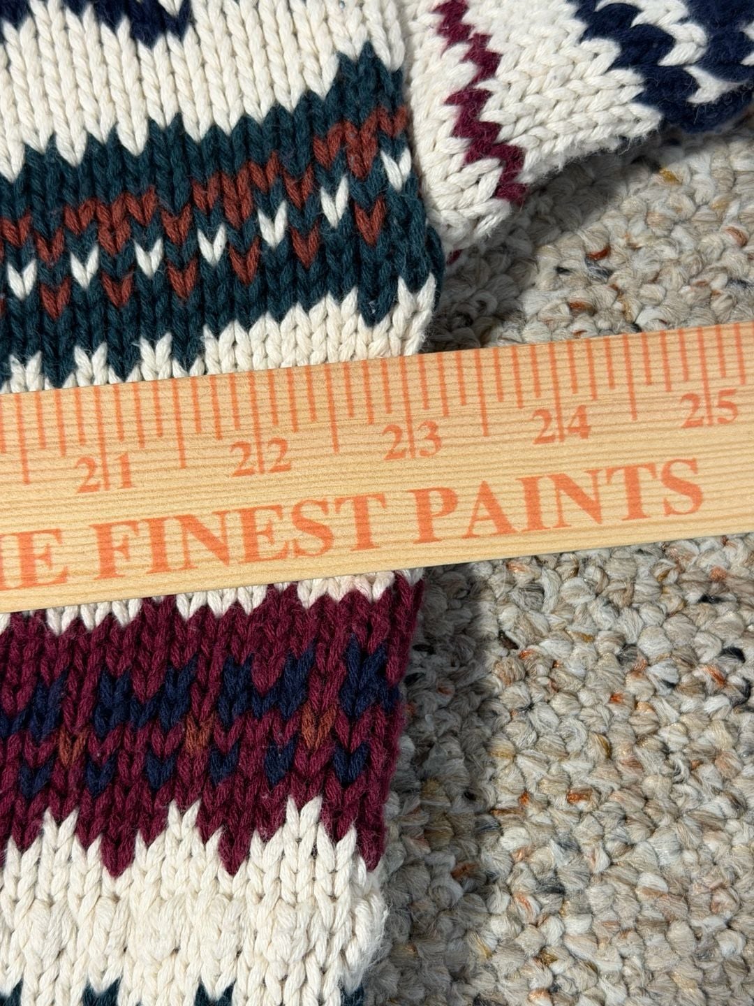 Britches Great Outdoors Vintage Fair Isle Crewneck Knit Cotton Sweater XL 6