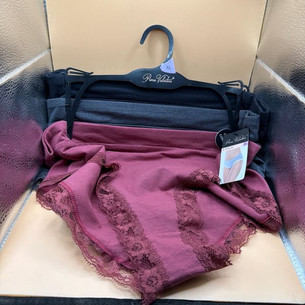 Prima Valentina Comfort Selection Lace Trim Panties 3 Pack XL