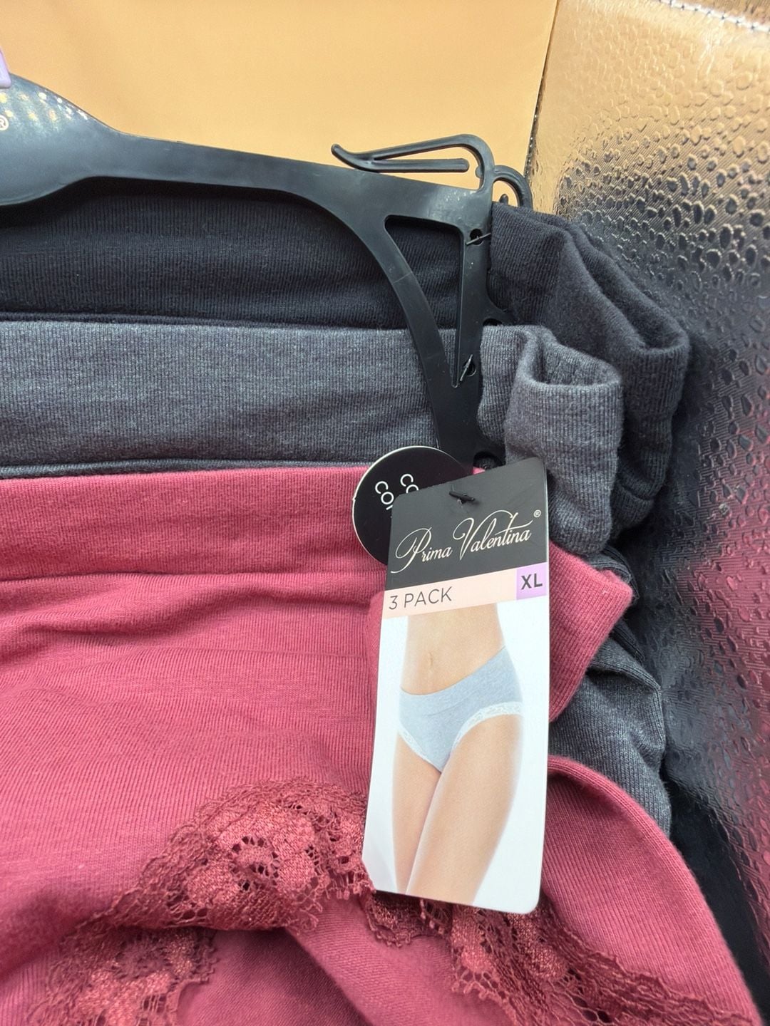 Prima Valentina Comfort Selection Lace Trim Panties 3 Pack XL 2