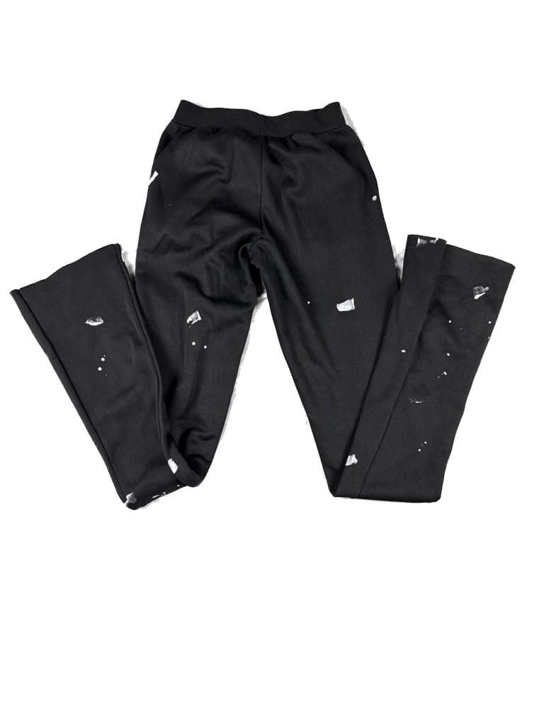 Rockstar Original Dist. Paint Splatter Flare Track Pants 5