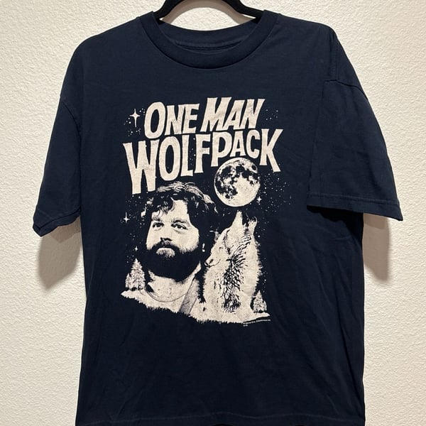 The Hangover Alan 'One Man Wolfpack' Graphic Tee Shirt