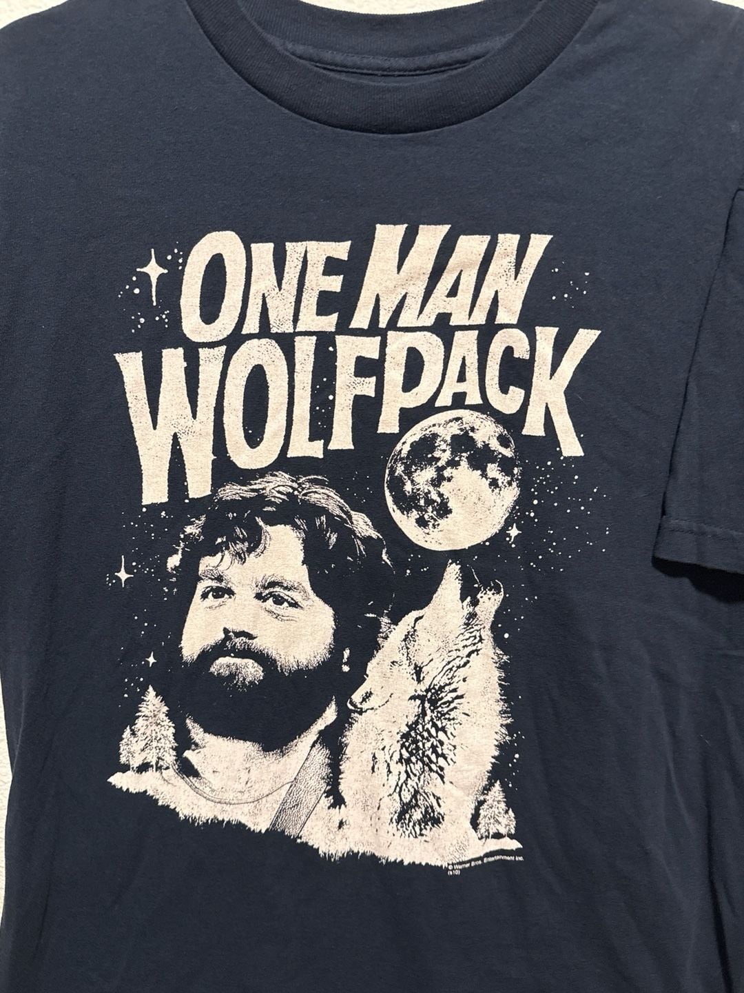 The Hangover Alan 'One Man Wolfpack' Graphic Tee Shirt 3