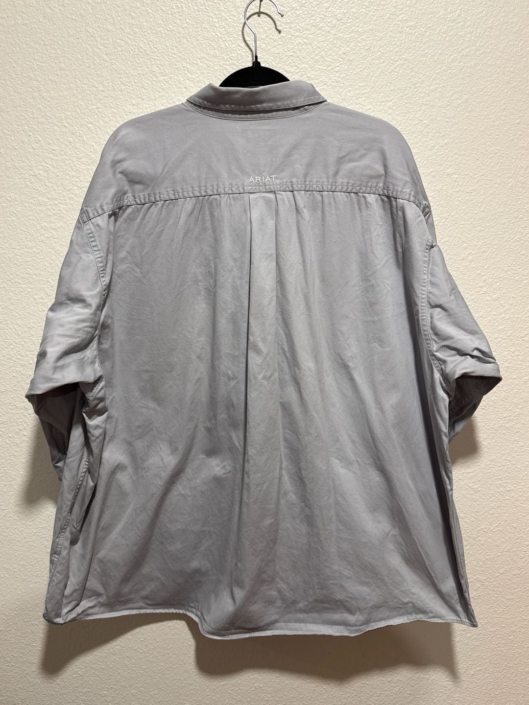 Ariat Men's Classic Fit Solid Twill Long Sleeve Button-Down Shirt 3XL 9