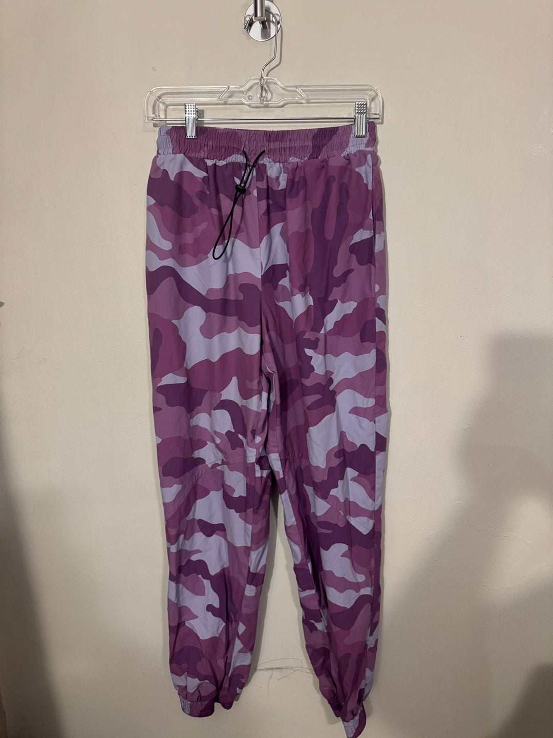 Forever 21 Purple Camo Drawstring Waist Jogger Pants 2