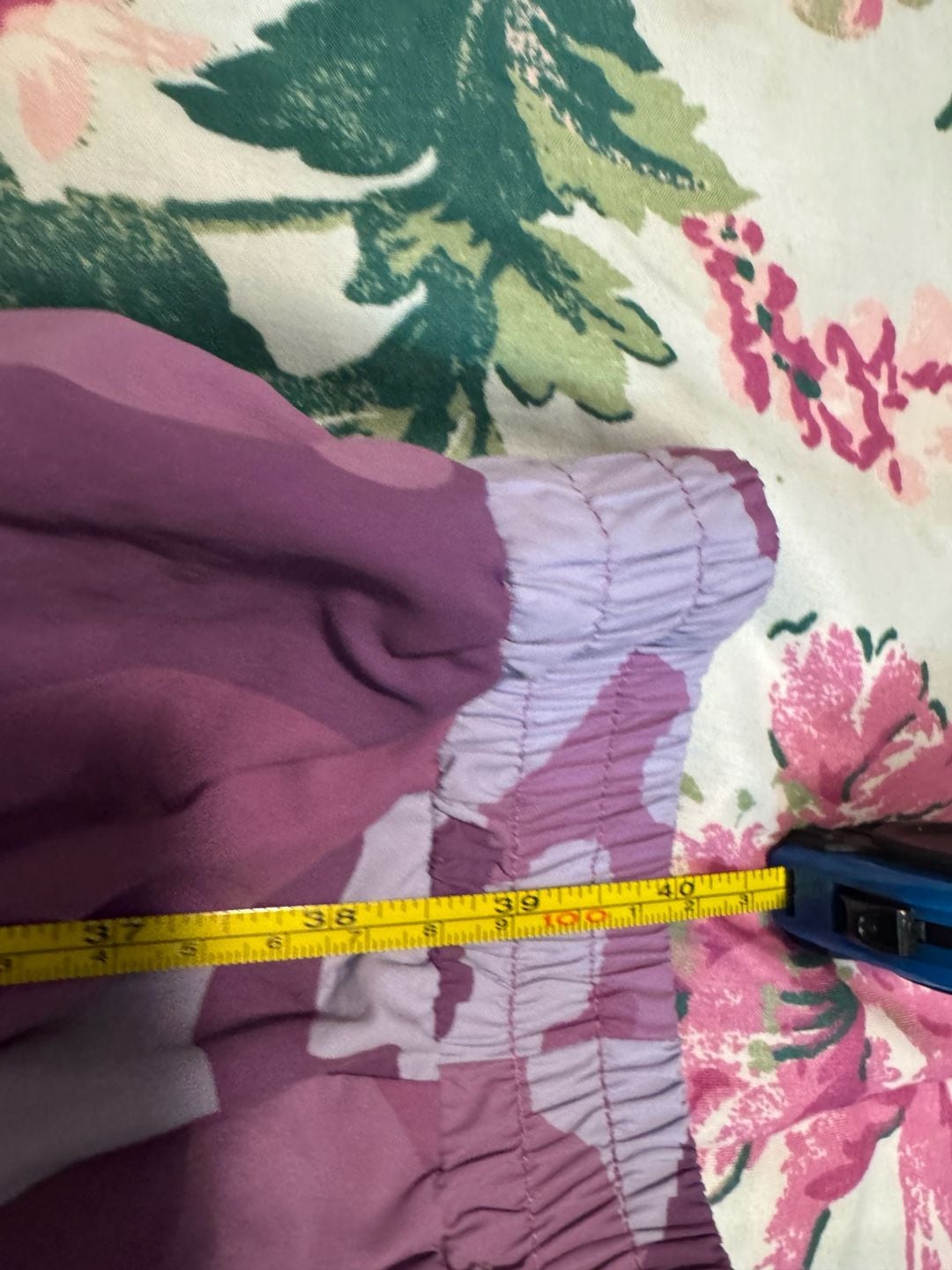 Forever 21 Purple Camo Drawstring Waist Jogger Pants 6