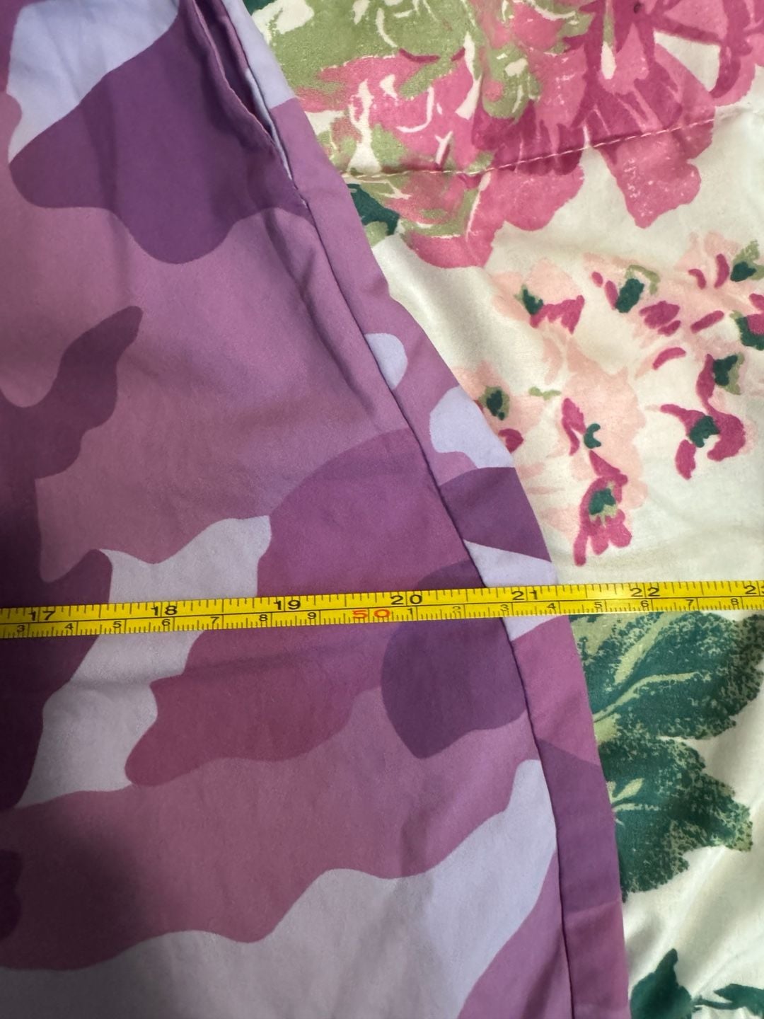 Forever 21 Purple Camo Drawstring Waist Jogger Pants 7