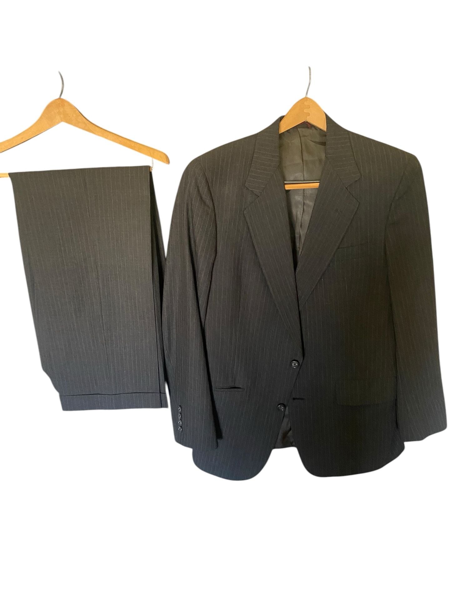 Hart Schaffner Marx Vintage Pinstripe Two-Piece Suit 3
