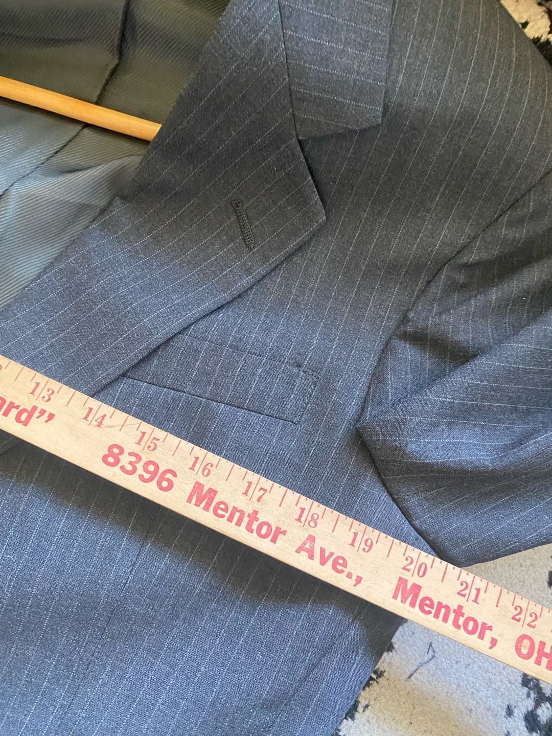 Hart Schaffner Marx Vintage Pinstripe Two-Piece Suit 17