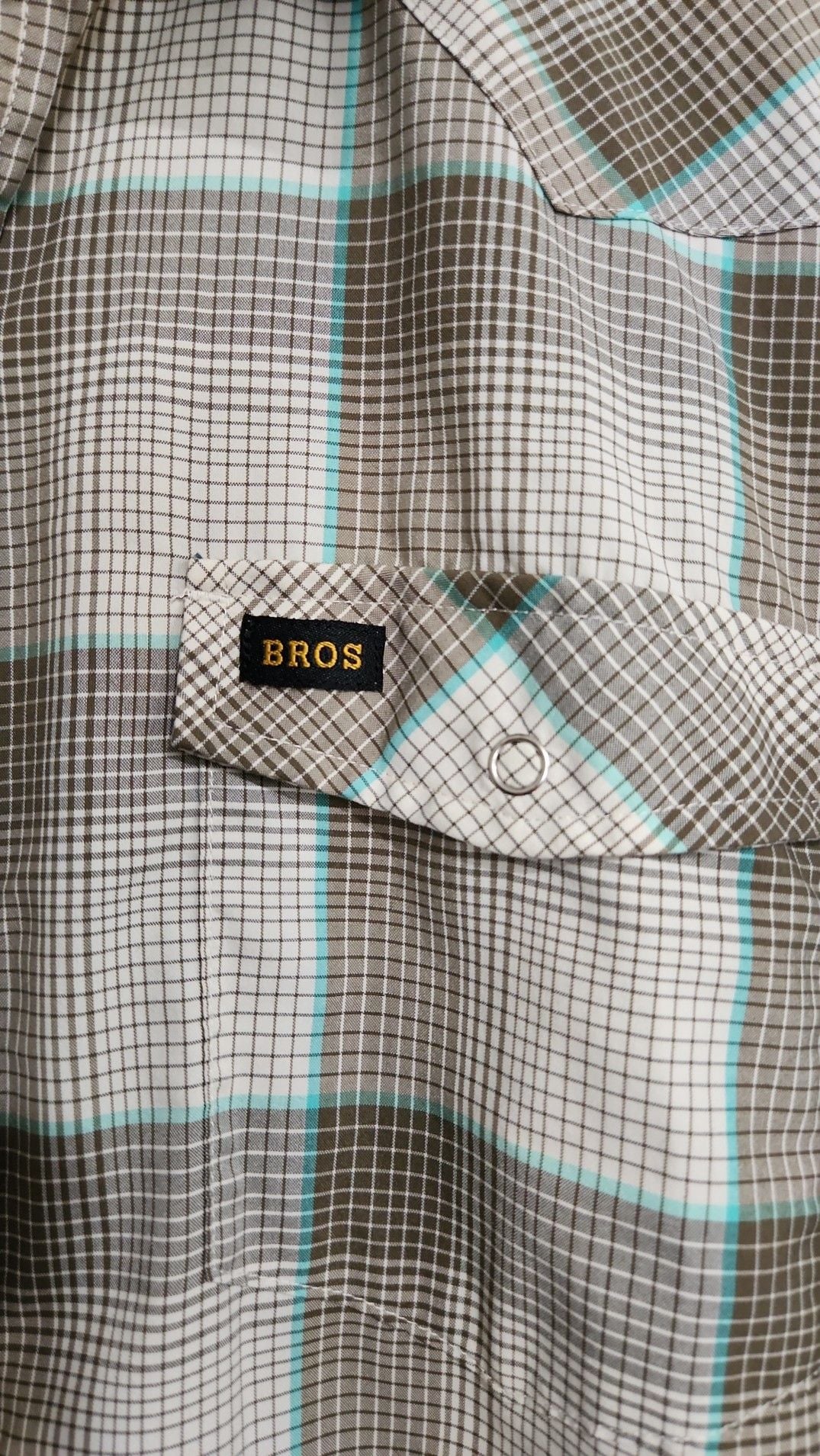 Howler Brothers Gaucho Snapshirt Plaid Western Short Sleeve Shirt 3