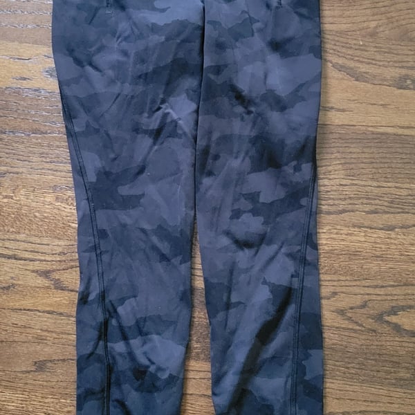 lululemon Fast and Free High-Rise Tight 25" Heritage 365 Back Camo,Size 2