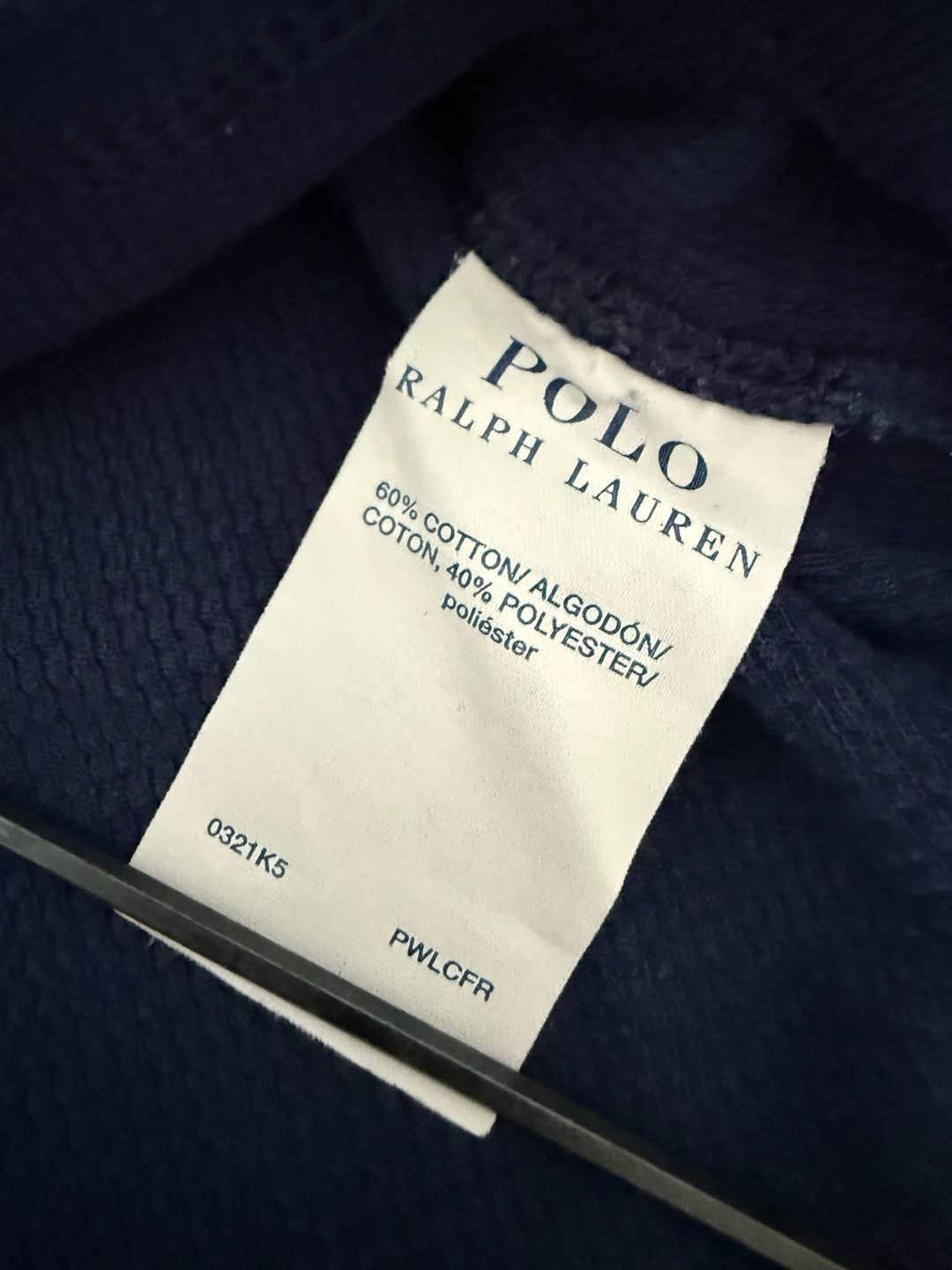 Polo Ralph Lauren Men's Waffle Knit Thermal PJ Set Navy Blue Medium 4