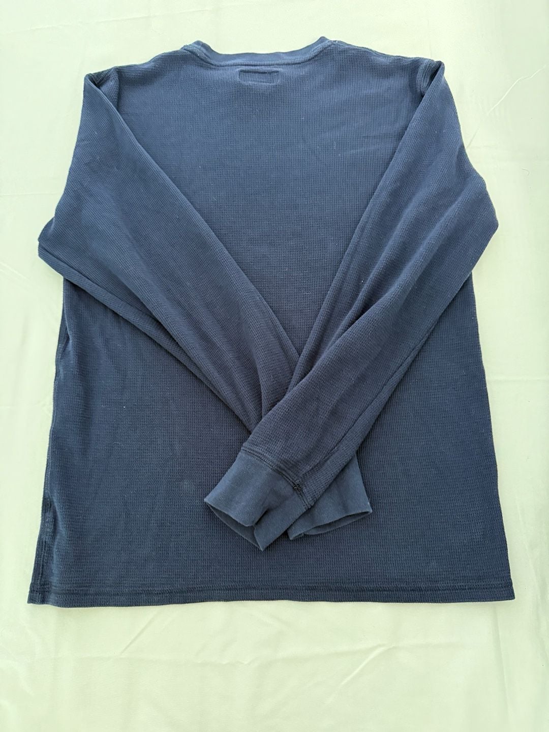 Polo Ralph Lauren Men's Waffle Knit Thermal PJ Set Navy Blue Medium 6