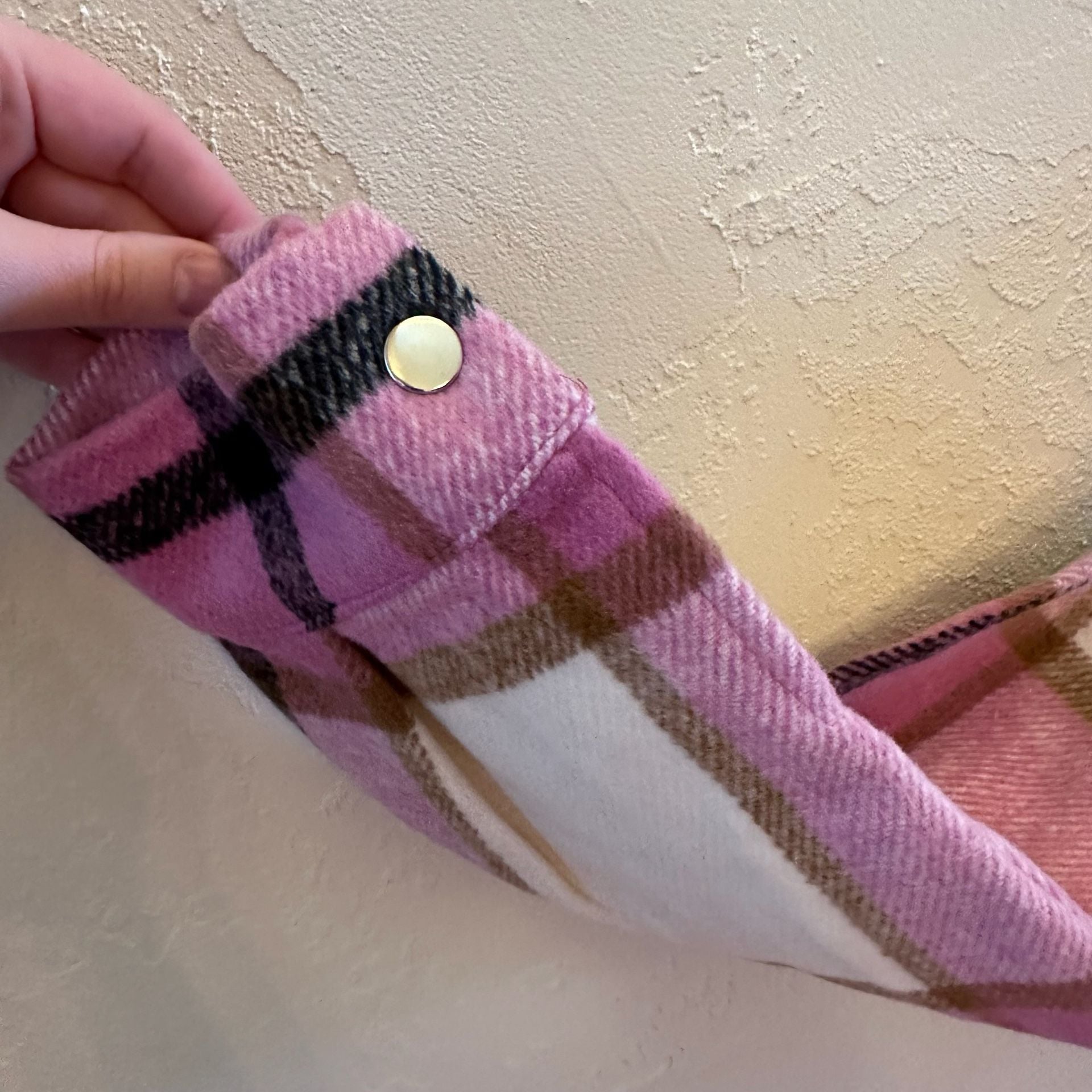 Lulus Ready for Adventure Pink Plaid Shacket 5