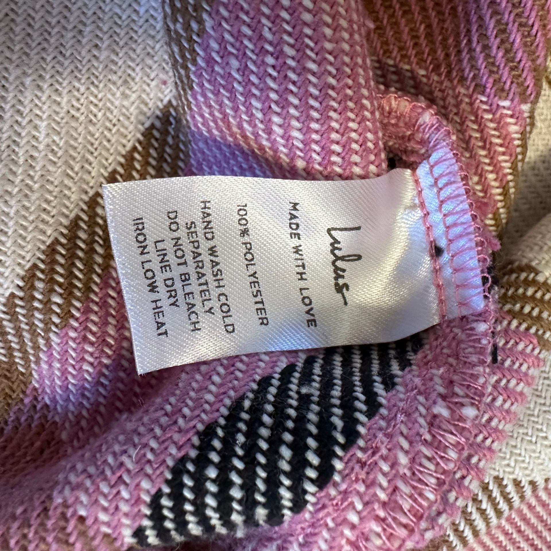 Lulus Ready for Adventure Pink Plaid Shacket 6
