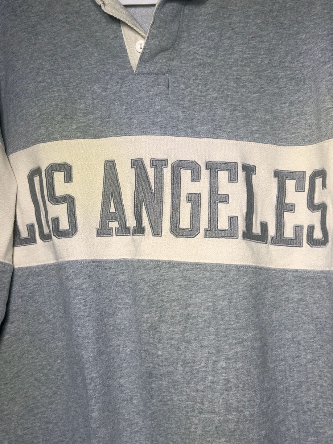 American Eagle Outfitters Los Angeles Colorblock Rugby Sweatshirt 3
