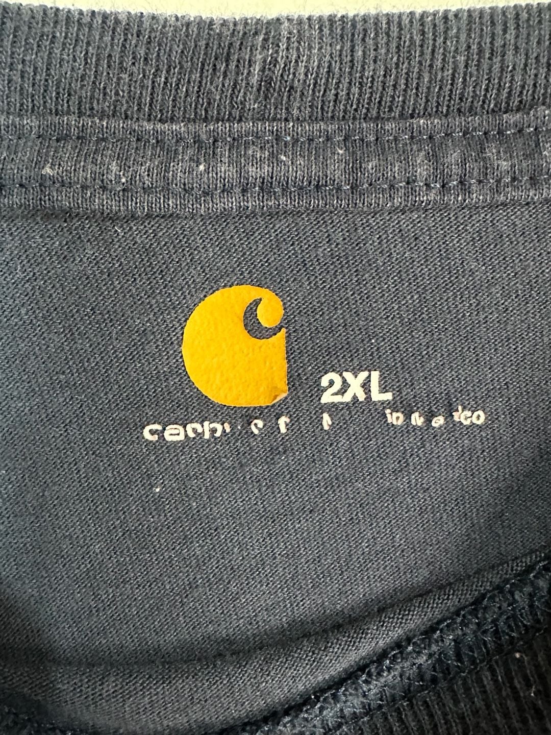 Carhartt NaKika 2019 Outage Graphic Pocket Long Sleeve T-Shirt 2XL 6