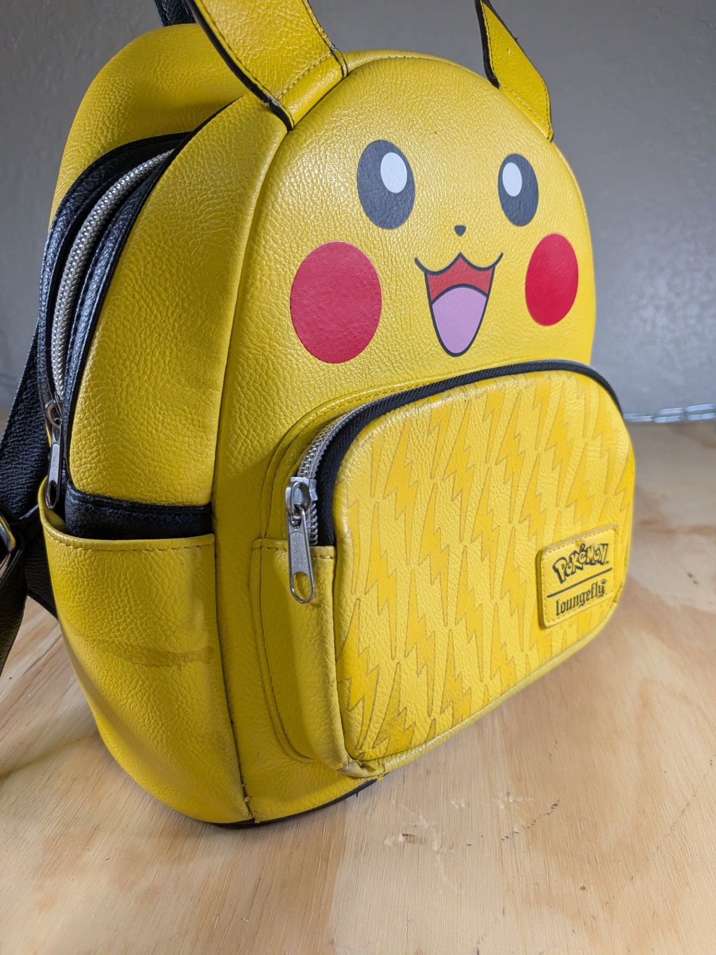 Loungefly Pokémon Pikachu Cosplay Mini Backpack with Lightning Bolt 3