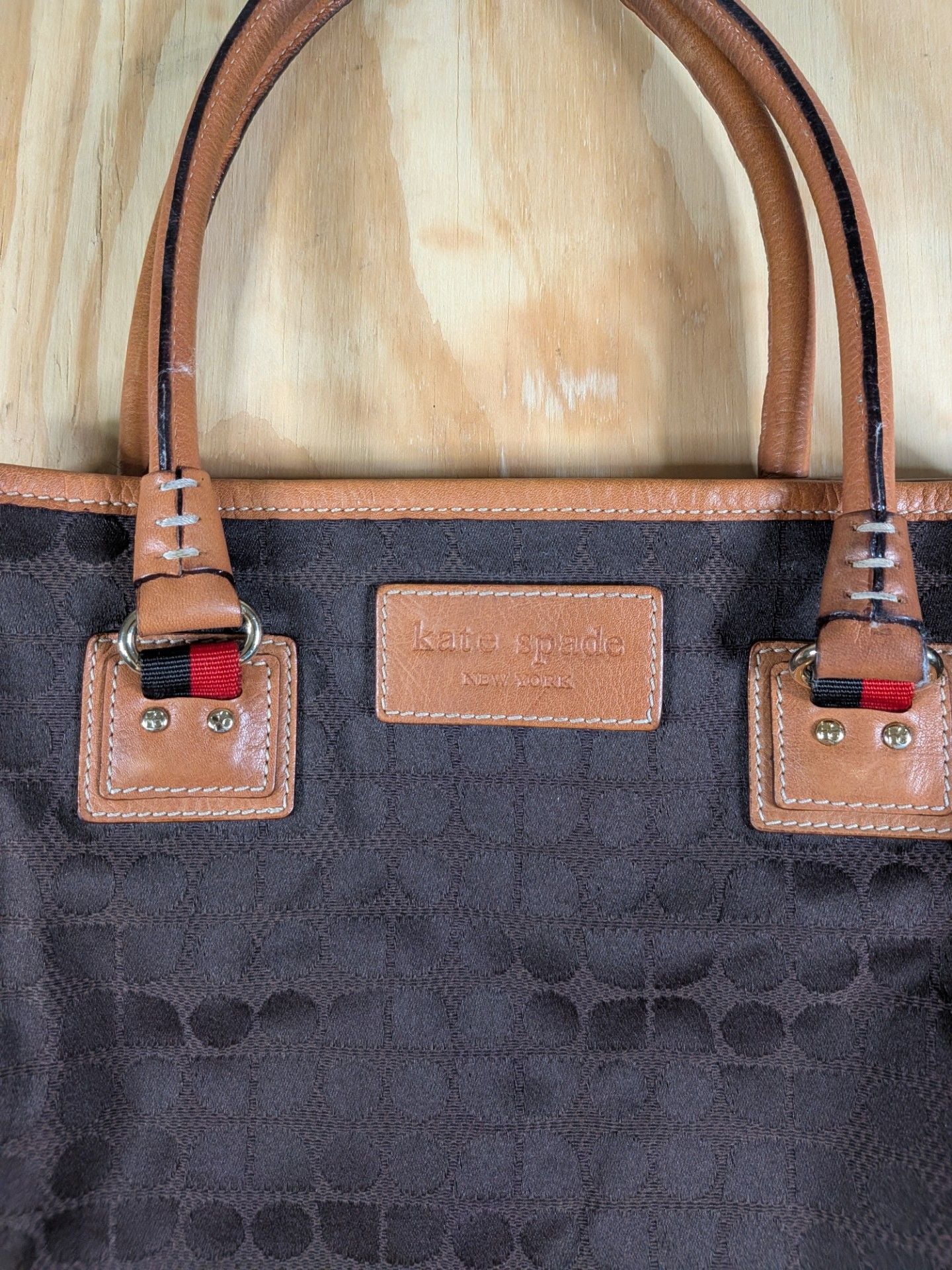 Kate Spade Signature Spade Jacquard Sam Tote Bag 4