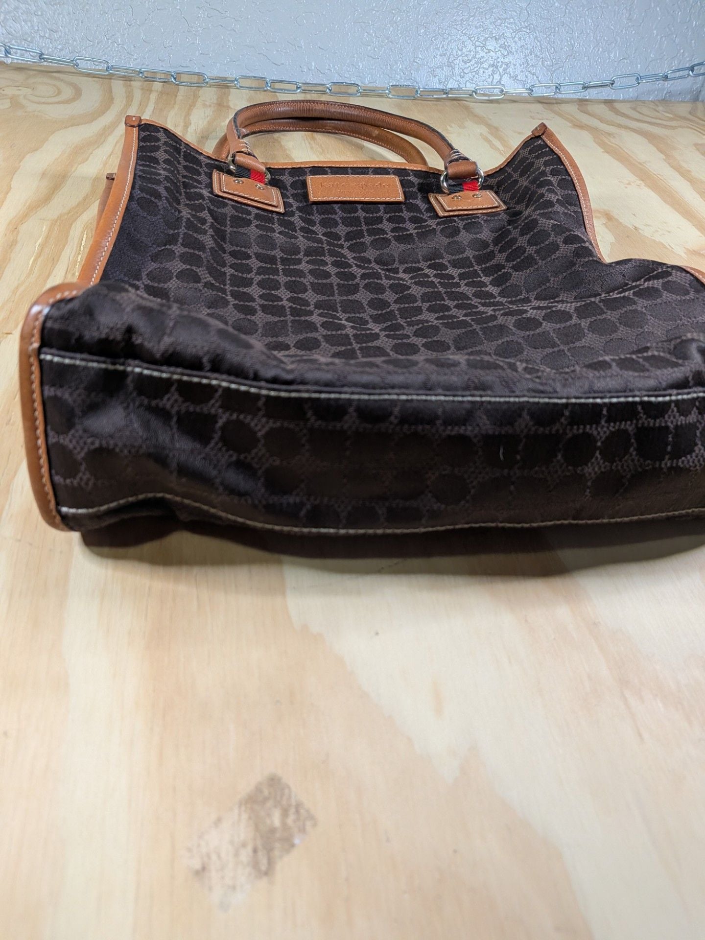 Kate Spade Signature Spade Jacquard Sam Tote Bag 5