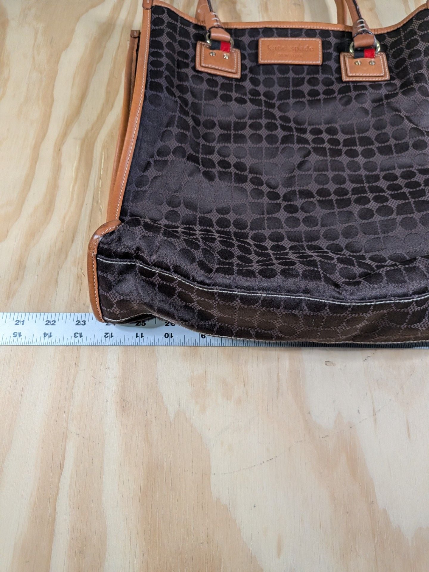 Kate Spade Signature Spade Jacquard Sam Tote Bag 6