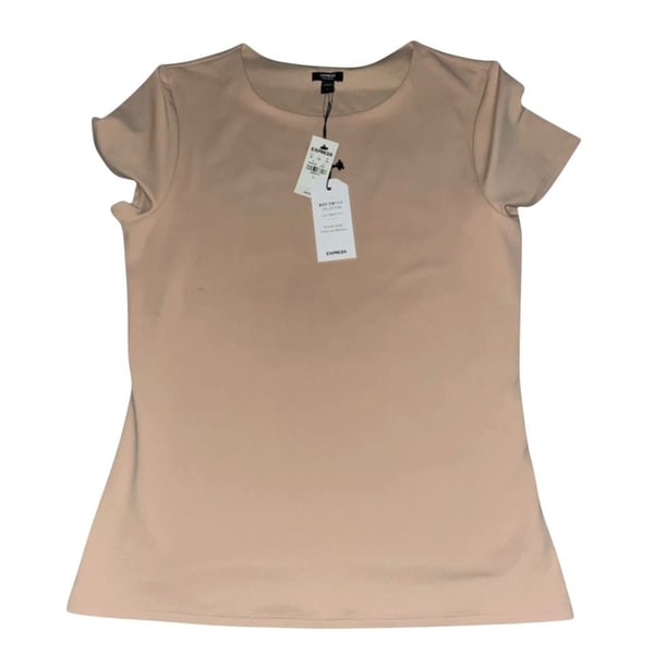 Express Body Contour High Compression Cap Sleeve Tee