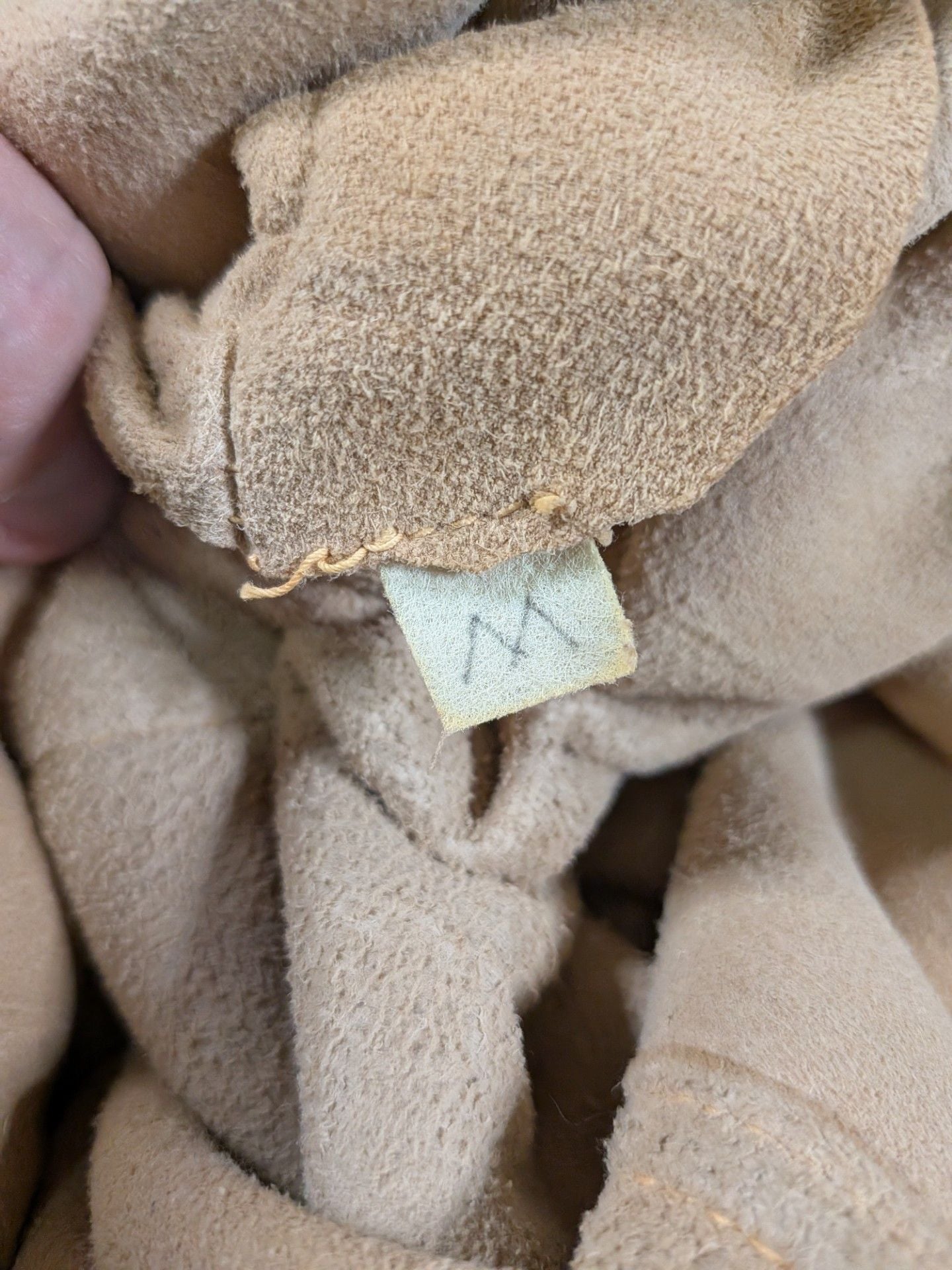 1950's Deerskin Trading Post Pull Over Lace Front Suede Buckskin Shirt Jacket 7