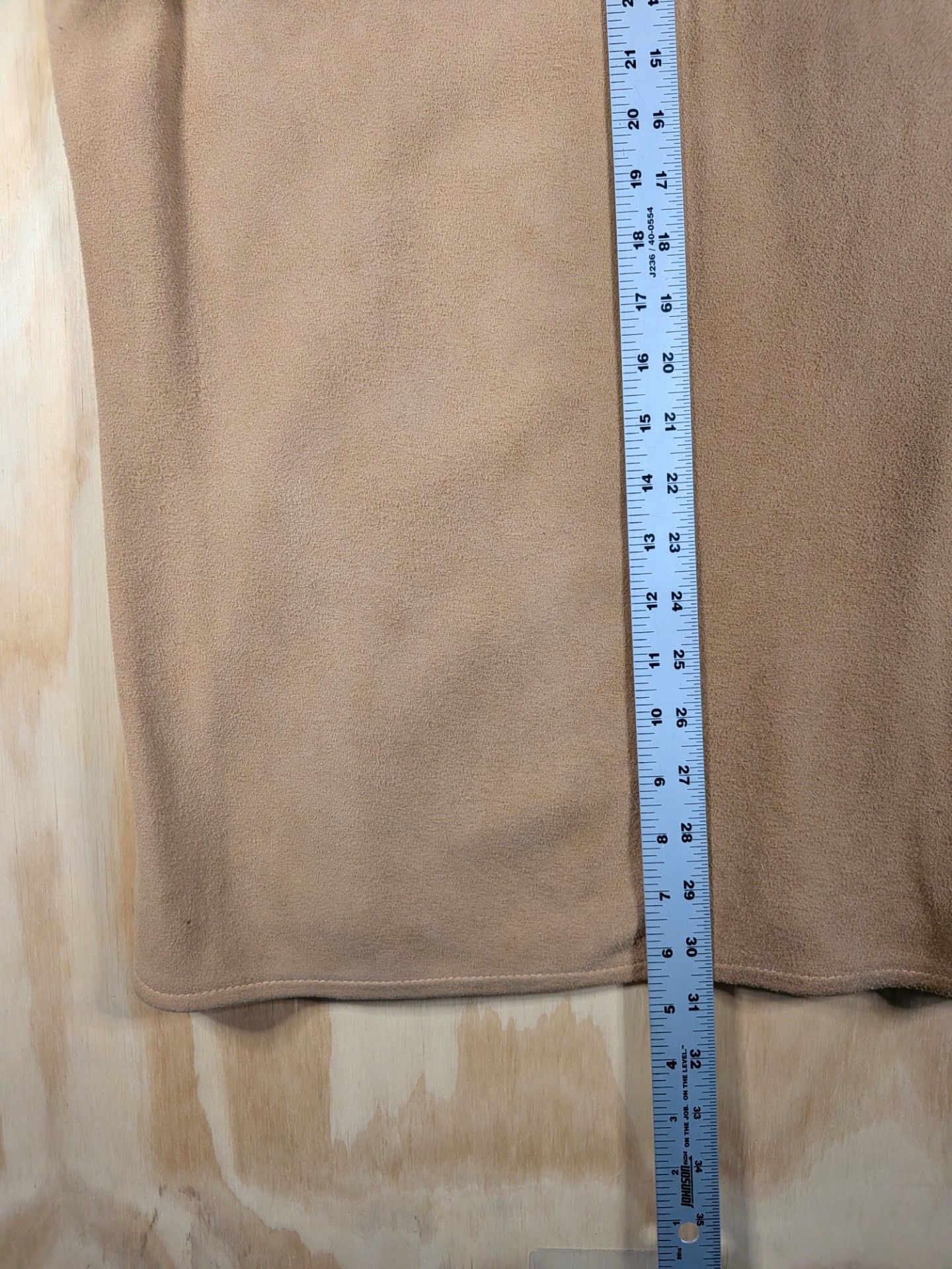 1950's Deerskin Trading Post Pull Over Lace Front Suede Buckskin Shirt Jacket 10