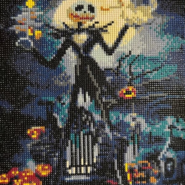 The Nightmare Before Christmas Jack Skellington 5D DIY Diamond Painting Kit