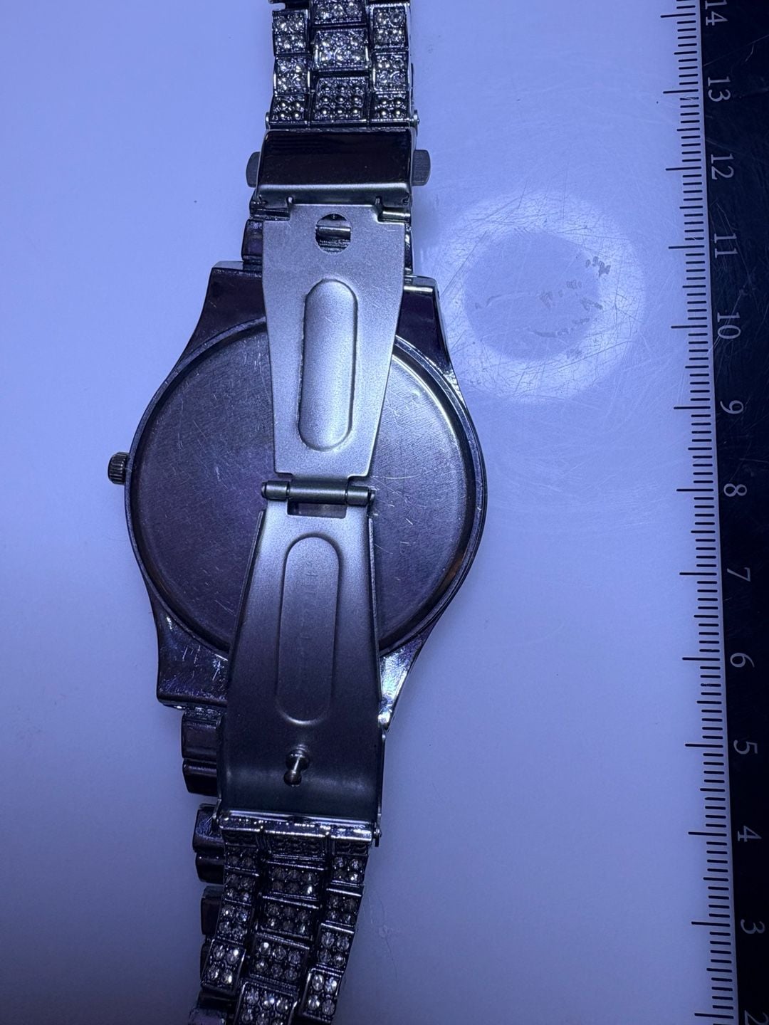 Techno Pave Iced Out Bling Pink Sunray Dial Roman Numeral Men's Watch 4