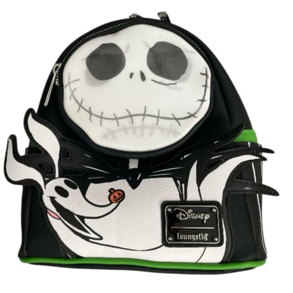Loungefly Disney The Nightmare Before Christmas Jack Skellington and Zero Mini Backpack