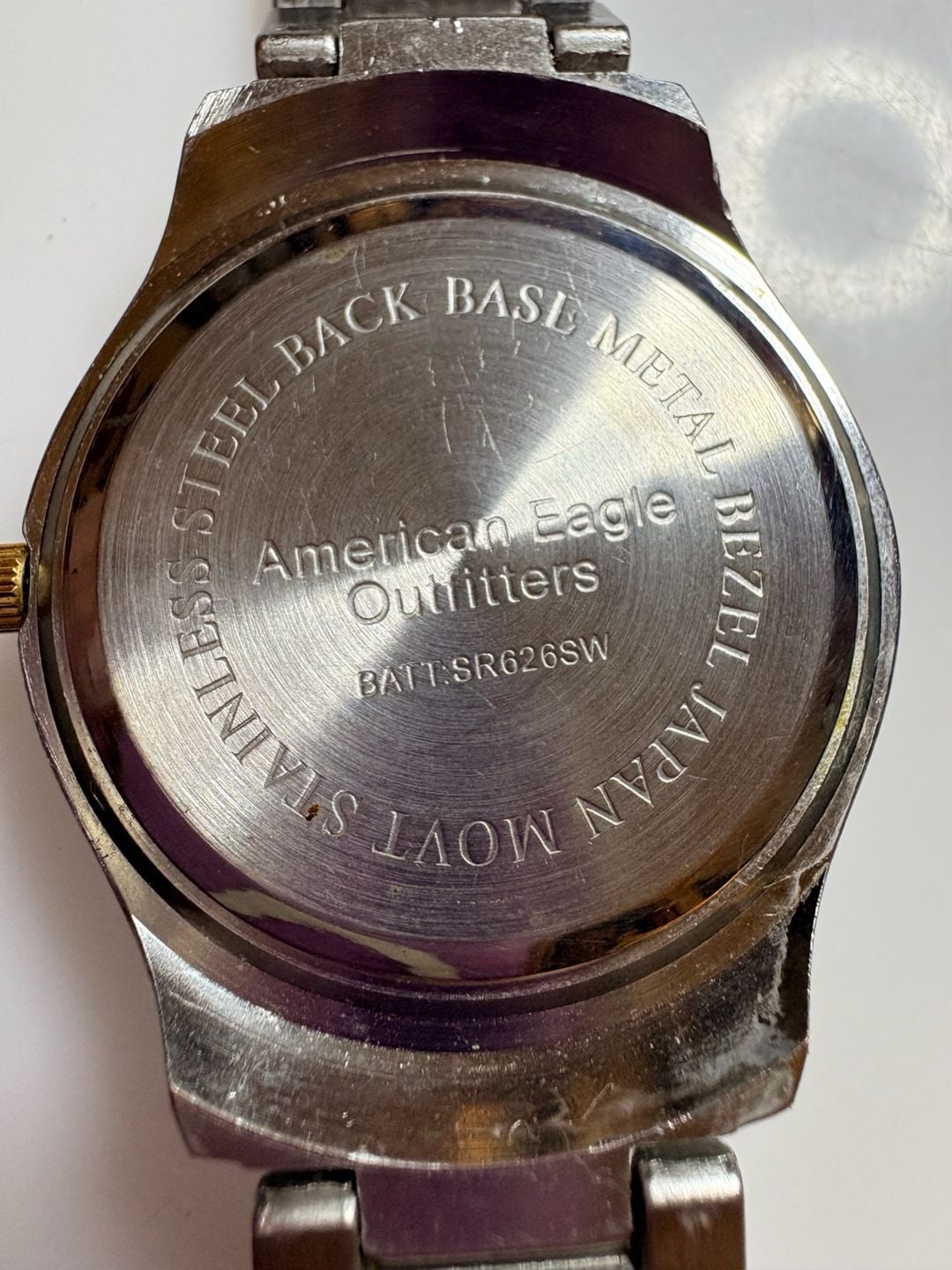 American Eagle Outfitters Men's Two-Tone Chronograph-Style Quartz Watch 7
