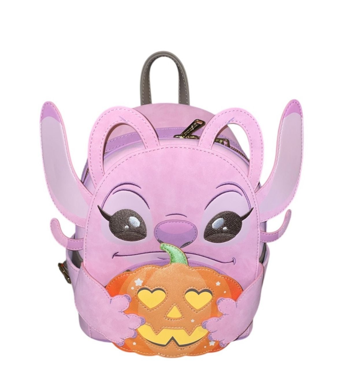 Loungefly Disney Angel Halloween Pumpkin Glow-in-the-Dark Mini Backpack 1
