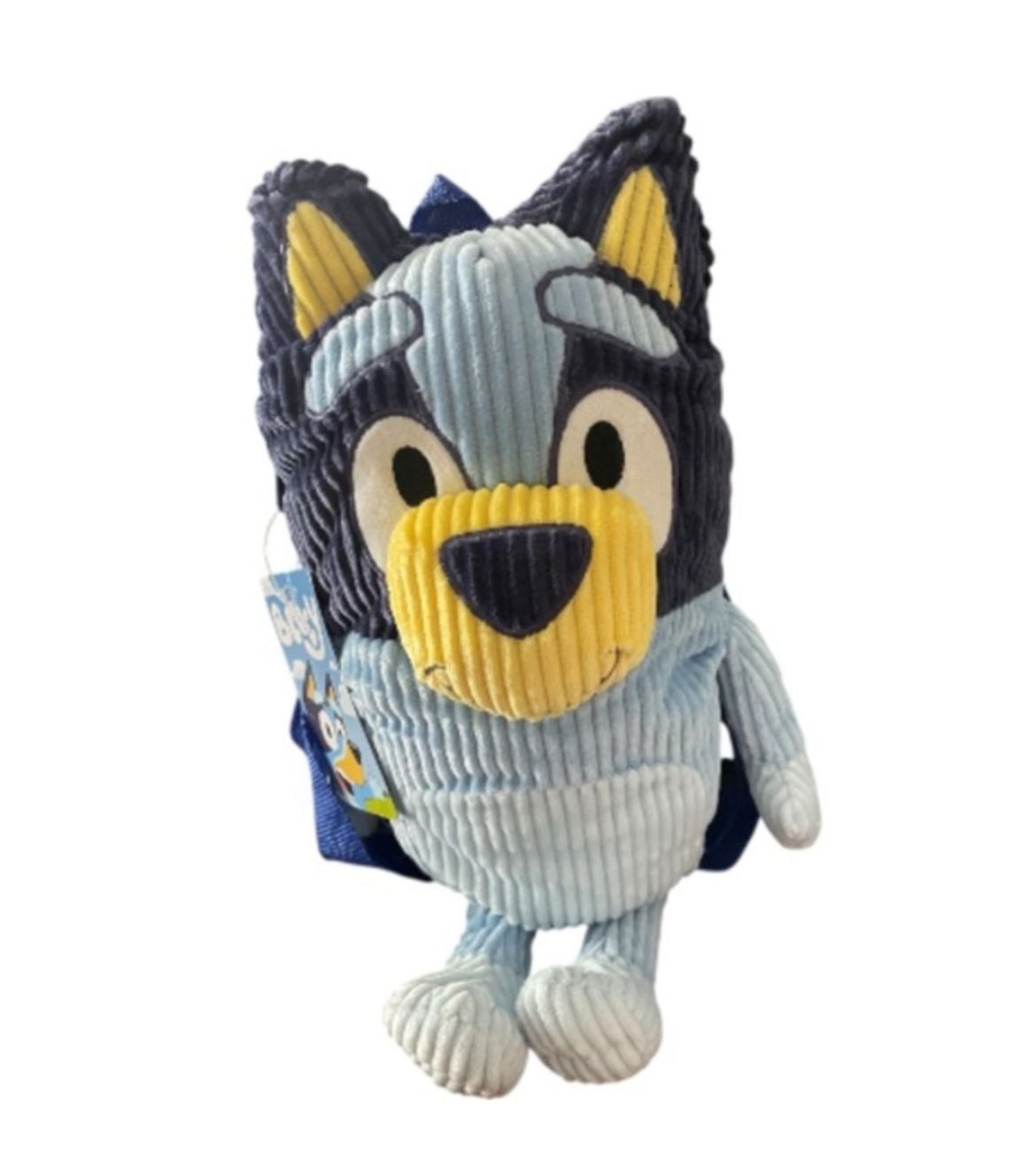 Bluey Character Corduroy Plush Kids Backpack 1