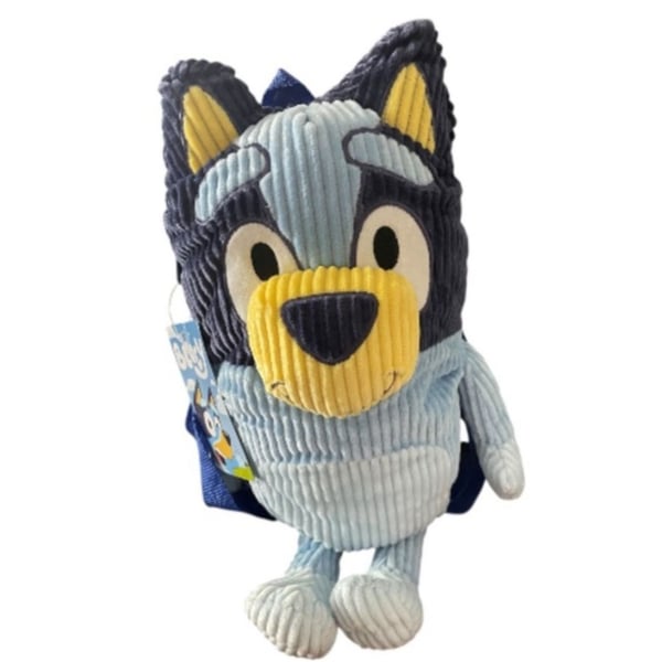 Bluey Character Corduroy Plush Kids Backpack