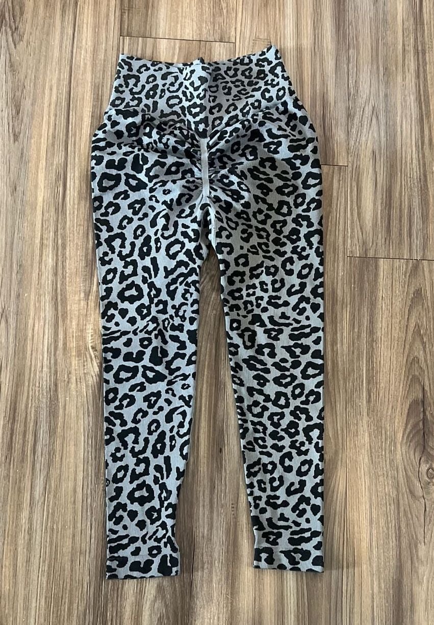 Leopard Scrunch Seamless Leggings 3