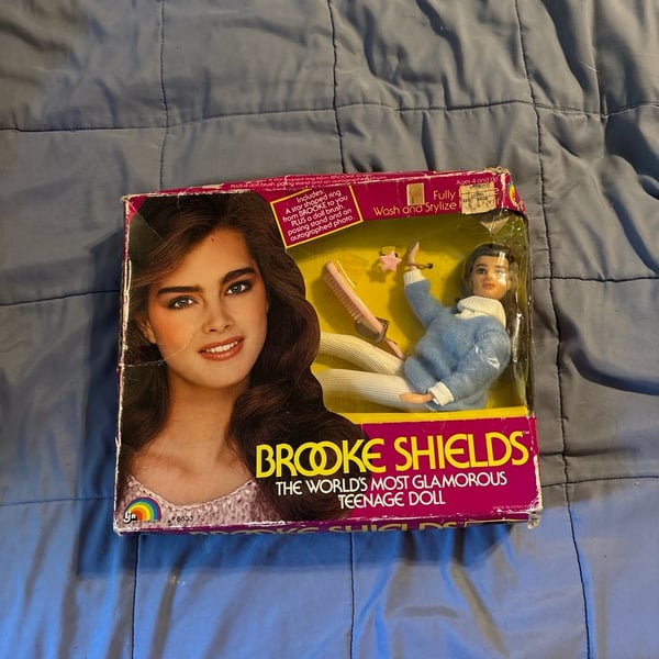 Brooke Shields Worlds Most Glamorous Teenage Doll 1982 New In Box Action Figure