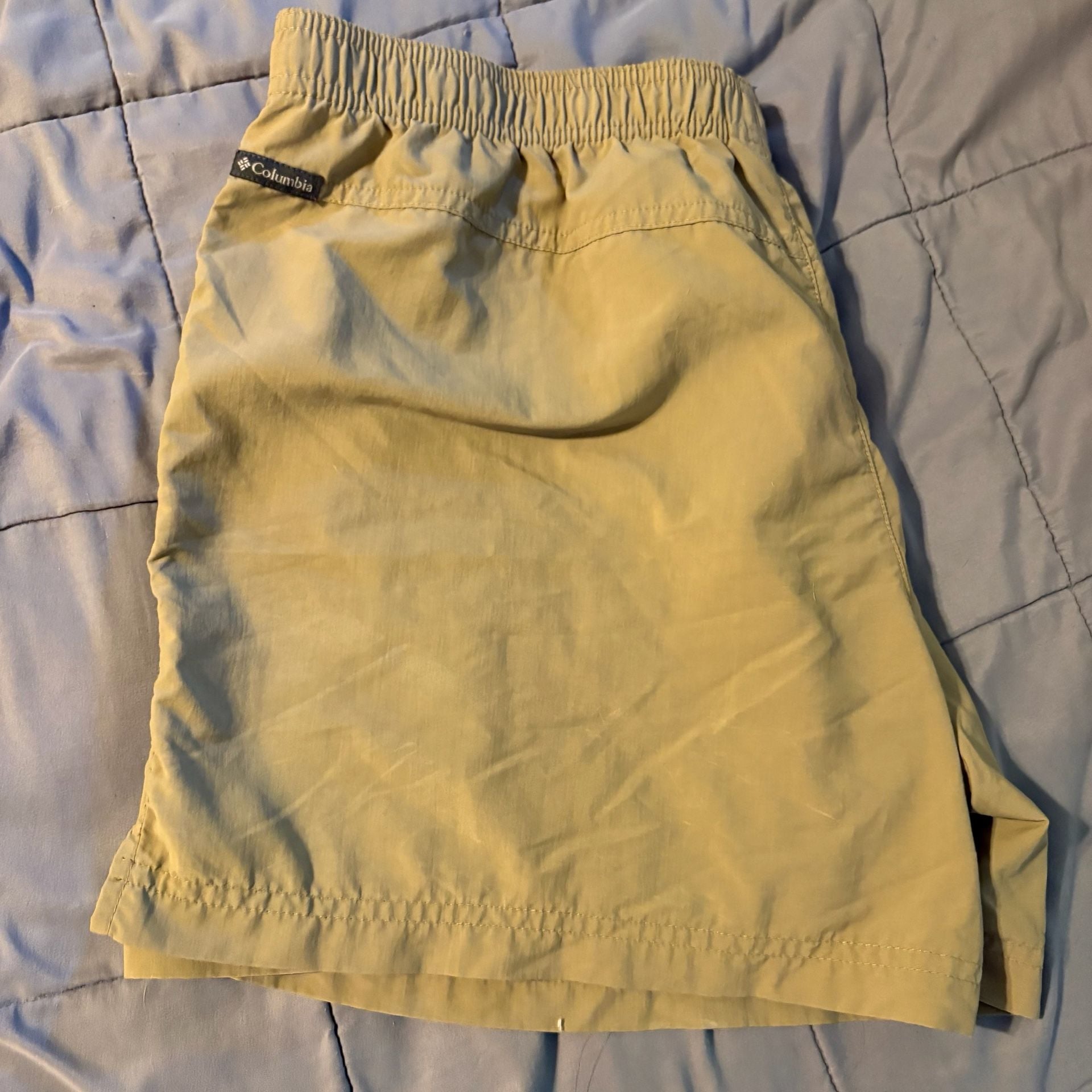 Columbia Women's Sandy River Cargo Shorts Wheat Tan Size XL 11