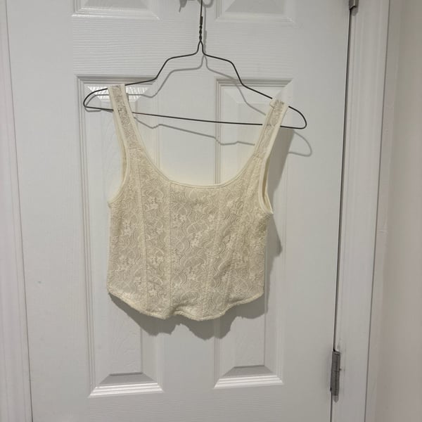 Urban Outfitters Out From Under Modern Love Corset Lace Cami