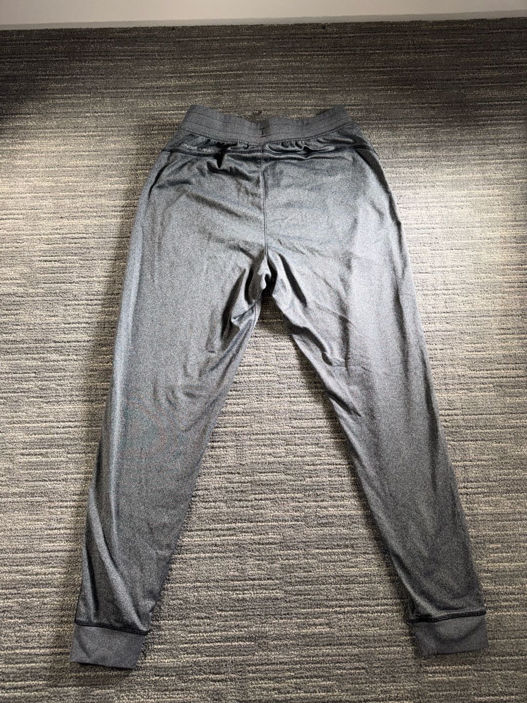 Under Armour Men's Armour Fleece Joggers in Charcoal Heather 6