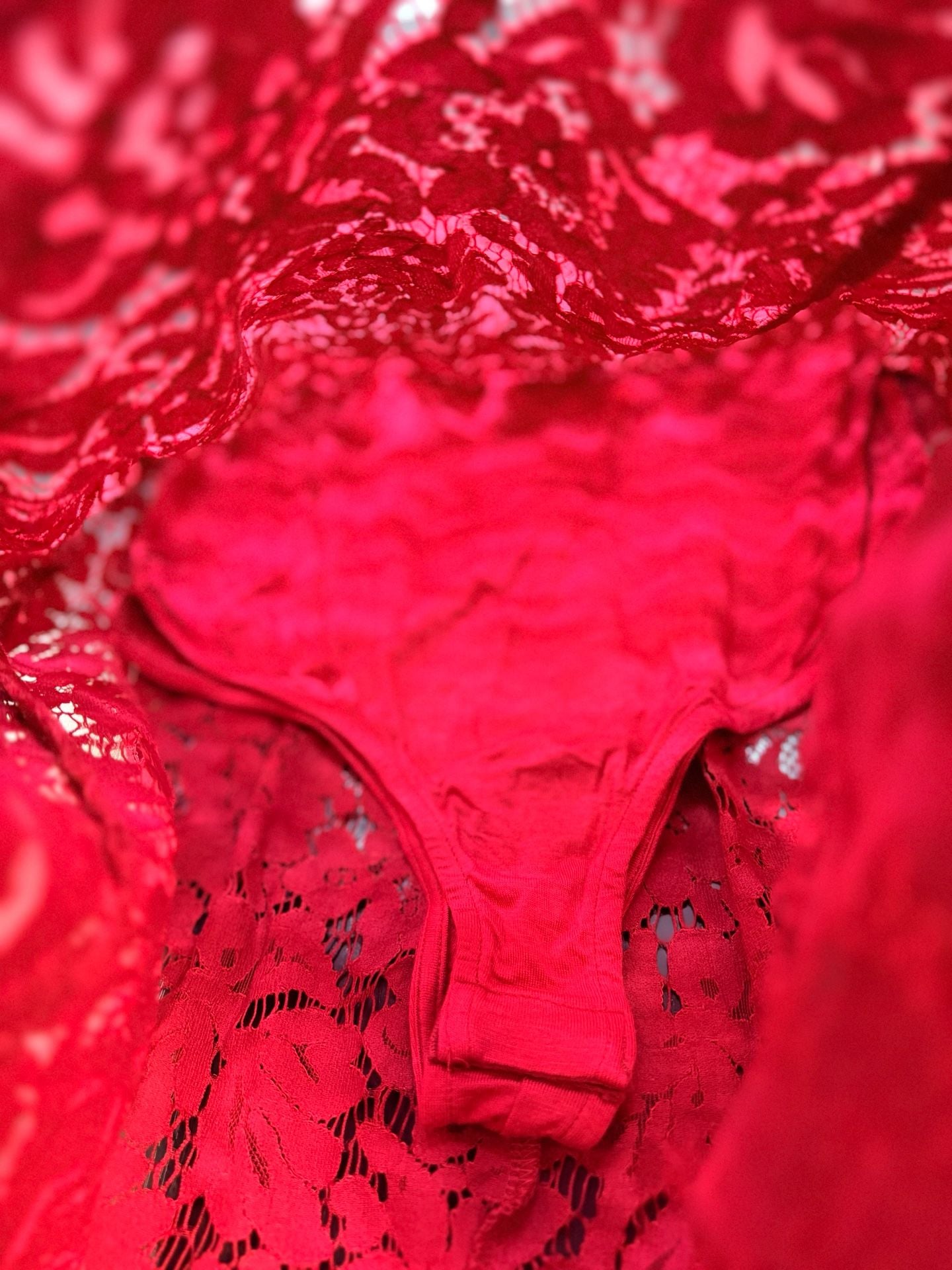Fashion Nova Dropping Hints Lace Dress in Burgundy 3