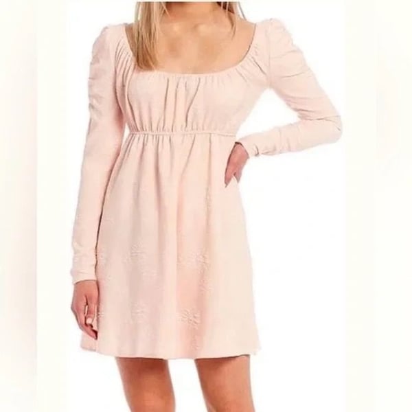 Allison & Kelly Long Sleeve Mini Dress