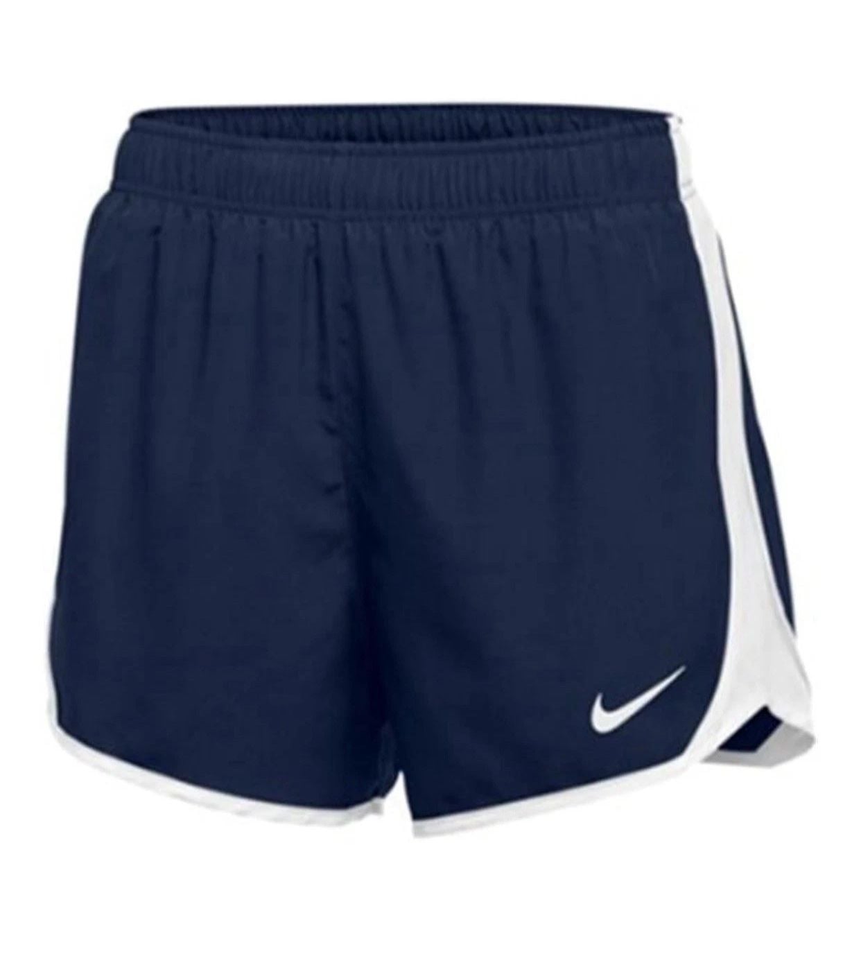 Nike Womens Dri-Fit Tempo Running Shorts - Navy/White - Medium 2
