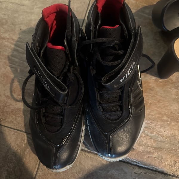 Nike Zoom Vick 2 Black Red Retro Football Training Shoes