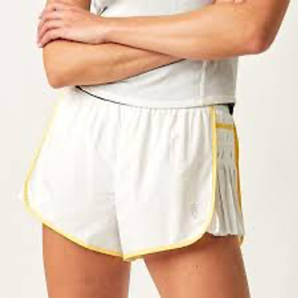 FP Movement Free People White Just To Be Clear Pleated Skort Shorts