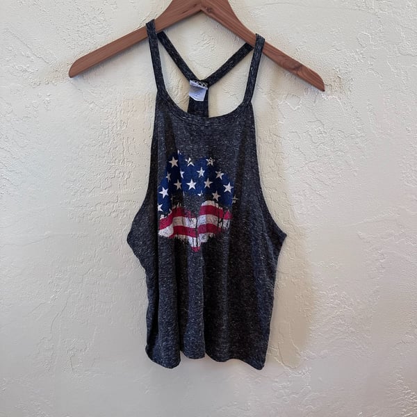 Modern Lux USA Lips Tank Top