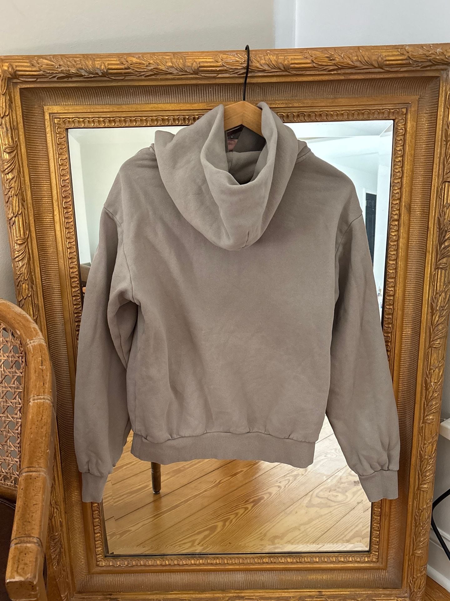 Taylor Swift The Tortured Poets Department TTPD Embossed Taupe Hoodie 10