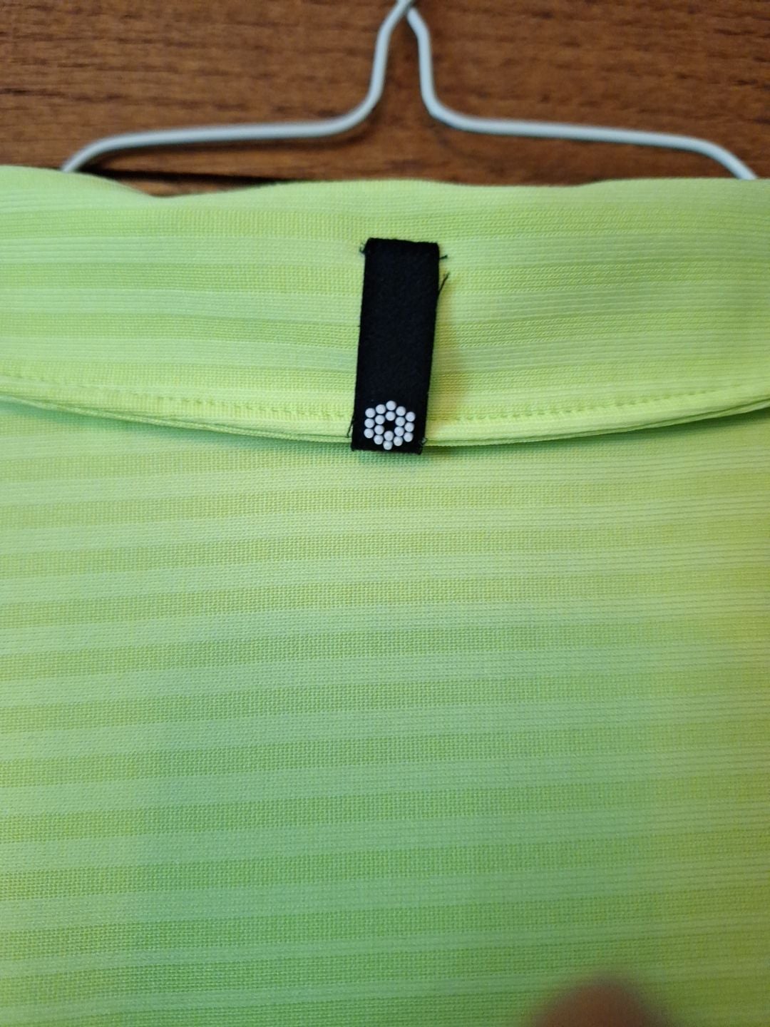 PUMA Detroit Golf Club Lime Green Polo Shirt 7