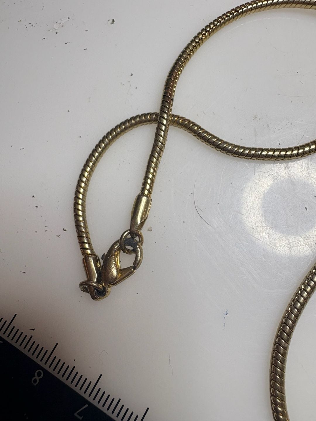 Roman Vintage Gold Tone Faux Pearl Rhinestone V-Shape Pendant Snake Chain Necklace 7