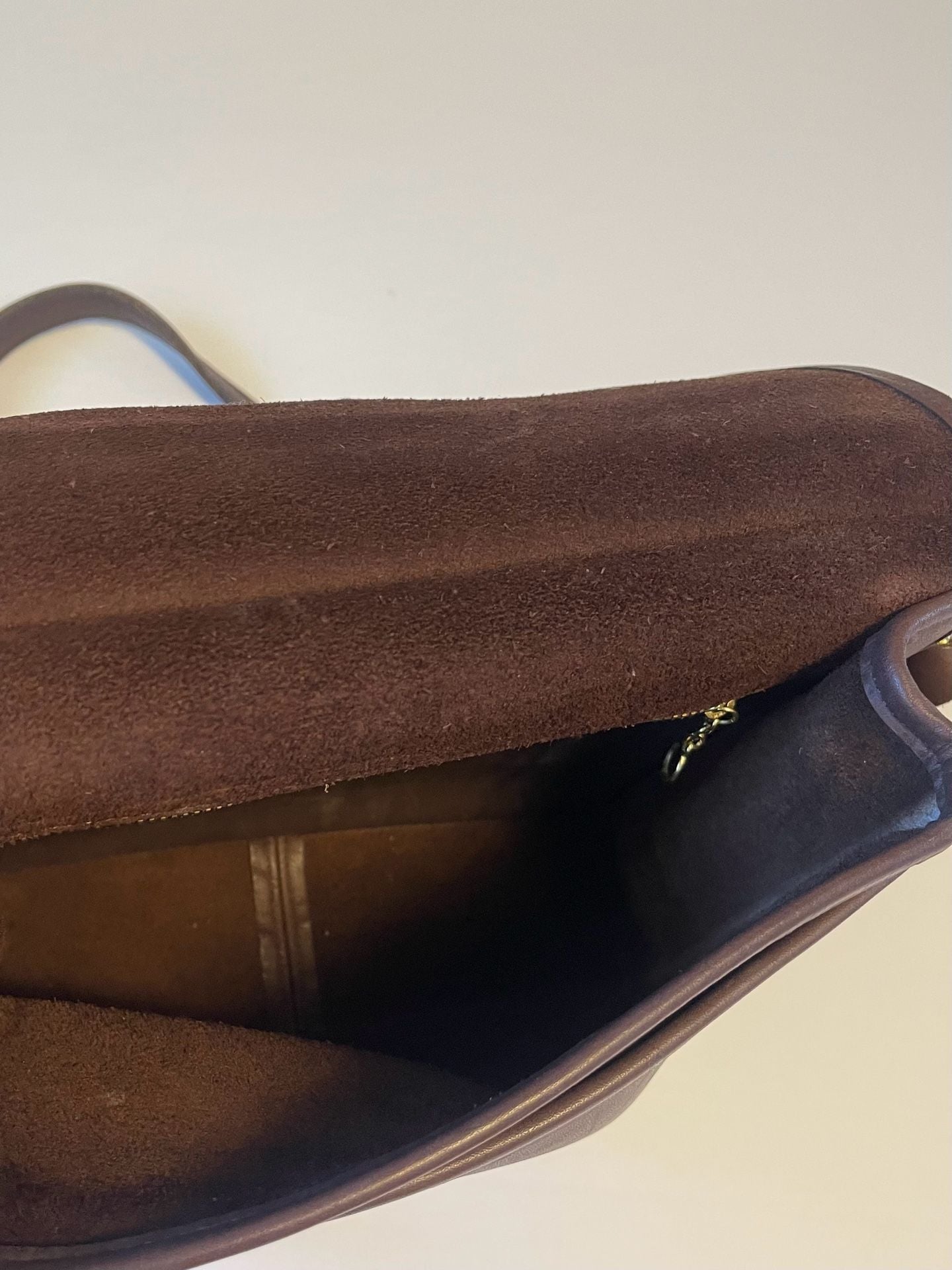 Vintage Coach 9927 Willis Bag Chocolate Brown 9